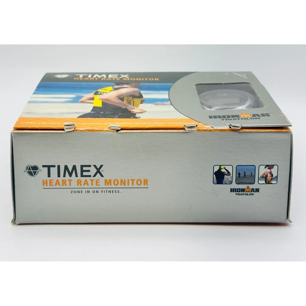 Timex Ironman Triathlon Heart Rate Monitor Watch 30-Lap Indiglo 5C411 New Box